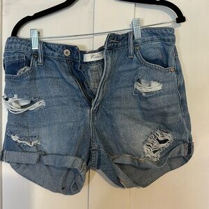 Ripped Jean shorts